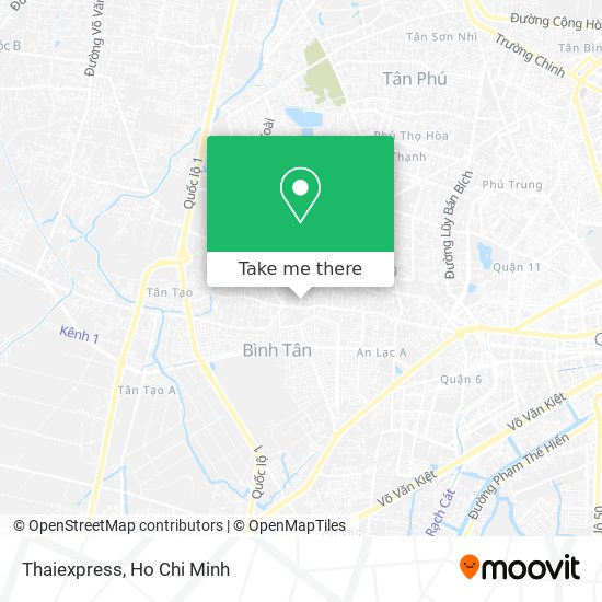 Thaiexpress map