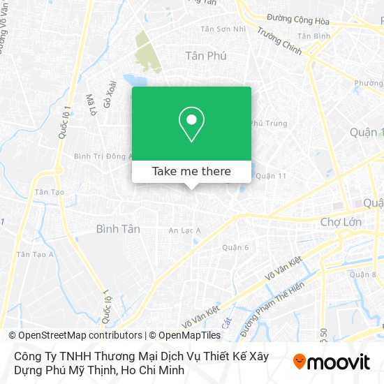 Công Ty TNHH Thương Mại Dịch Vụ Thiết Kế Xây Dựng Phú Mỹ Thịnh map