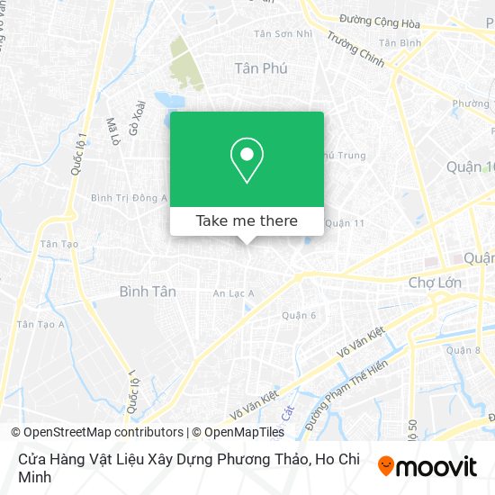 Cửa Hàng Vật Liệu Xây Dựng Phương Thảo map