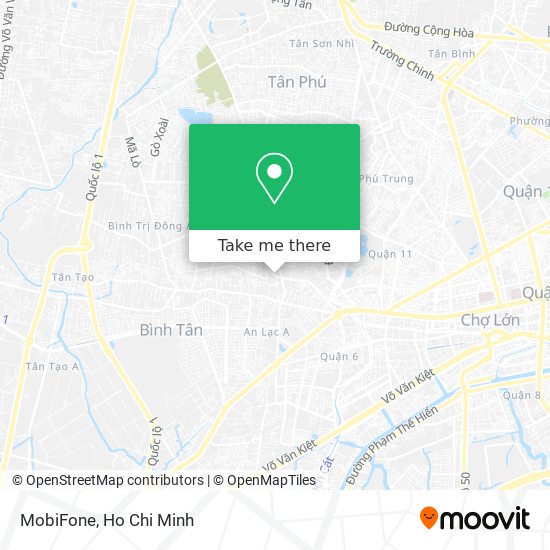 MobiFone map