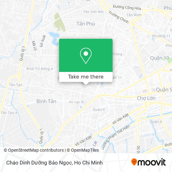 Cháo Dinh Dưỡng Bảo Ngọc map