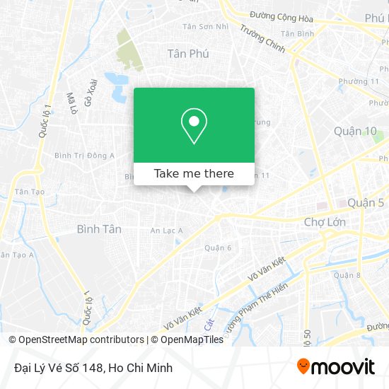 Đại Lý Vé Số 148 map