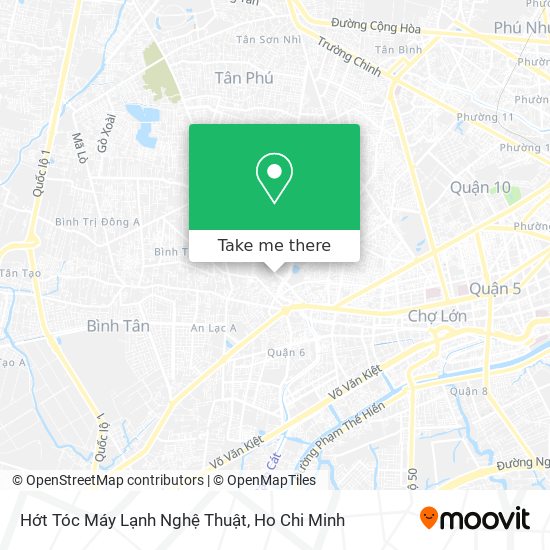 Hớt Tóc Máy Lạnh Nghệ Thuật map