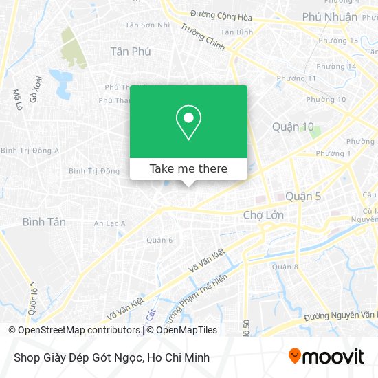 Shop Giày Dép Gót Ngọc map