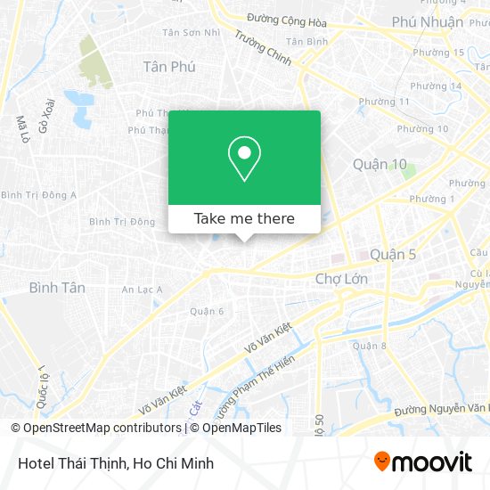 Hotel Thái Thịnh map