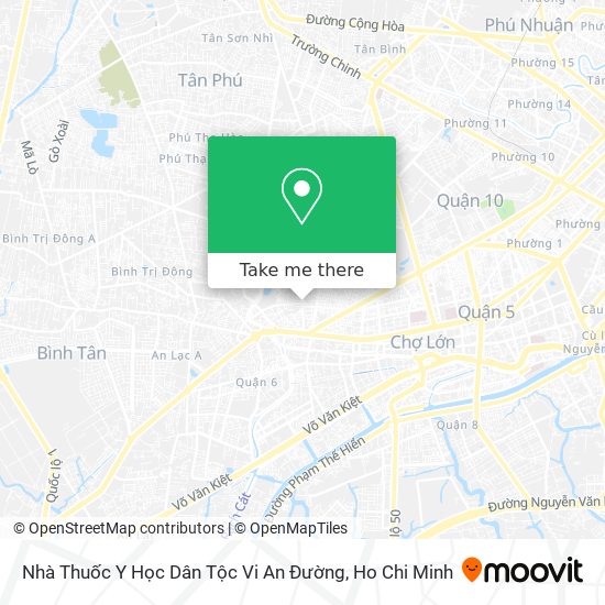 Nhà Thuốc Y Học Dân Tộc Vi An Đường map