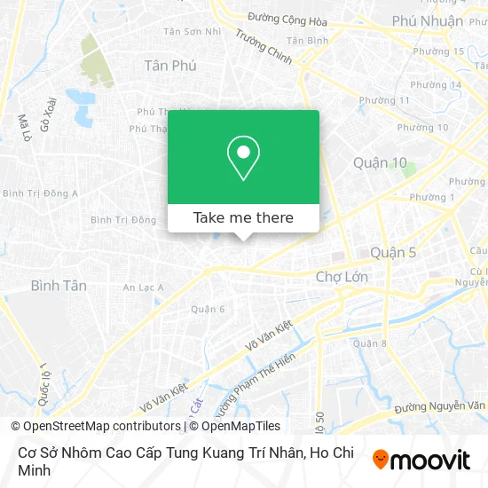 Cơ Sở Nhôm Cao Cấp Tung Kuang Trí Nhân map