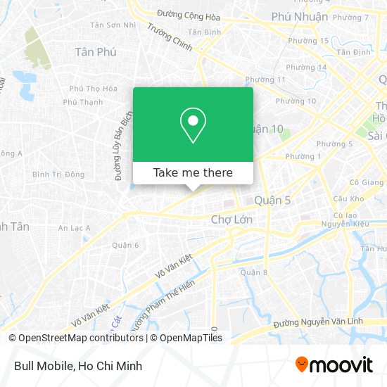 Bull Mobile map