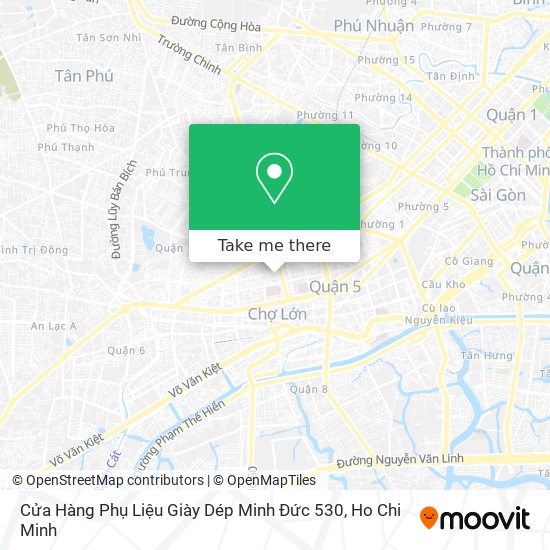 Cửa Hàng Phụ Liệu Giày Dép Minh Đức 530 map