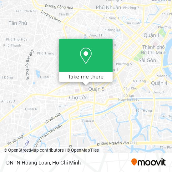 DNTN Hoàng Loan map