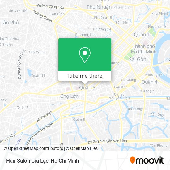 Hair Salon Gia Lạc map