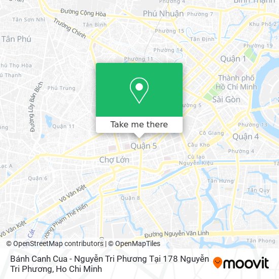 Bánh Canh Cua - Nguyễn Tri Phương Tại 178 Nguyễn Tri Phương map