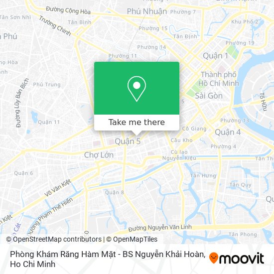 Phòng Khám Răng Hàm Mặt - BS Nguyễn Khải Hoàn map