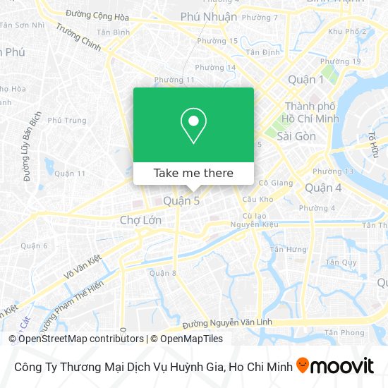 Công Ty Thương Mại Dịch Vụ Huỳnh Gia map