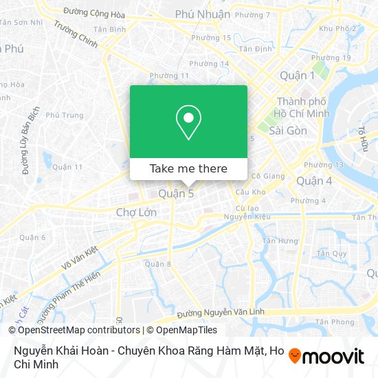 Nguyễn Khải Hoàn - Chuyên Khoa Răng Hàm Mặt map