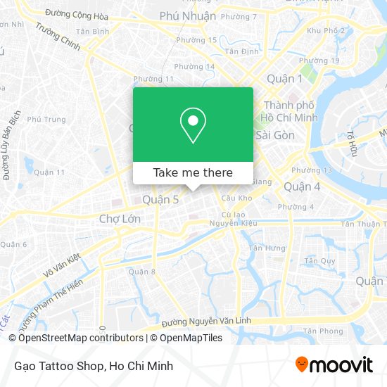 Gạo Tattoo Shop map