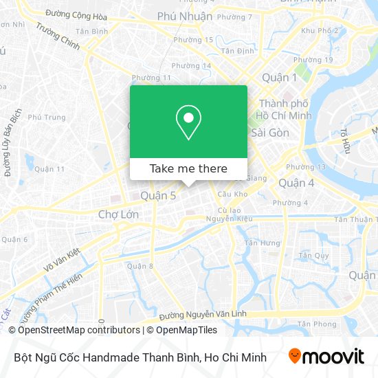 Bột Ngũ Cốc Handmade Thanh Bình map
