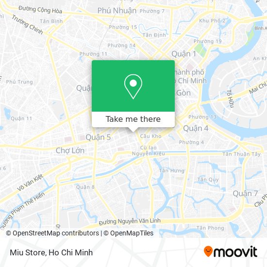 Miu Store map