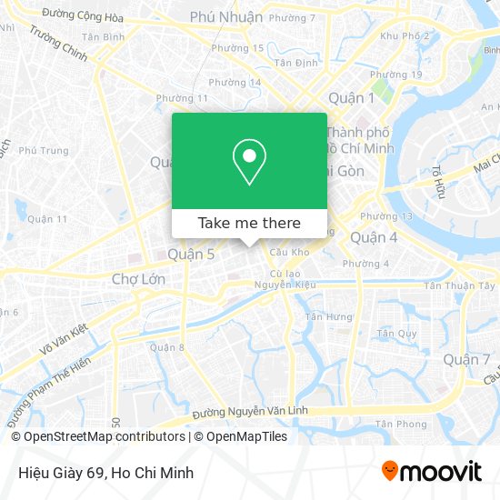 Hiệu Giày 69 map