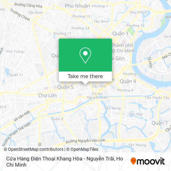 Cửa Hàng Điện Thoại Khang Hòa - Nguyễn Trãi map