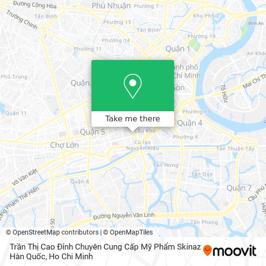 Trần Thị Cao Đỉnh Chuyên Cung Cấp Mỹ Phẩm Skinaz Hàn Quốc map