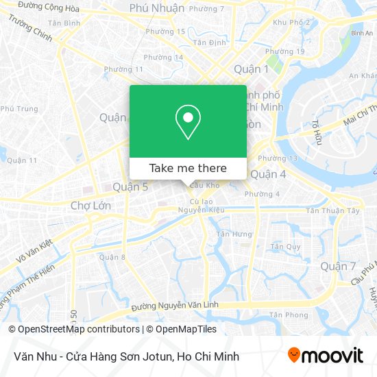 Văn Nhu - Cửa Hàng Sơn Jotun map