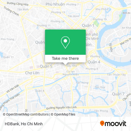 HDBank map