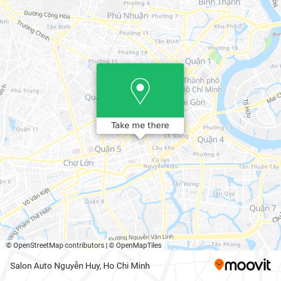 Salon Auto Nguyễn Huy map