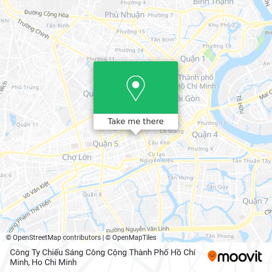 Công Ty Chiếu Sáng Công Cộng Thành Phố Hồ Chí Minh map