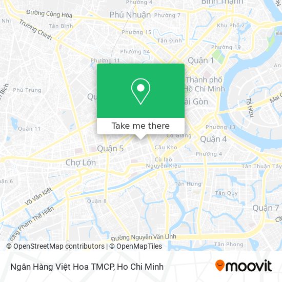 Ngân Hàng Việt Hoa TMCP map