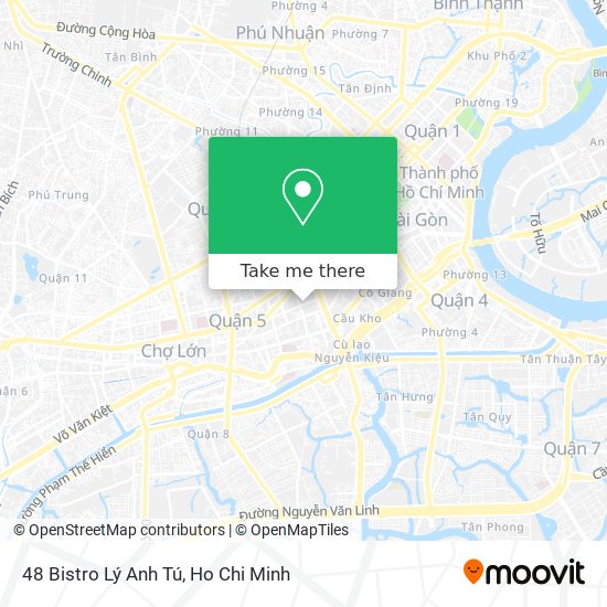 48 Bistro Lý Anh Tú map