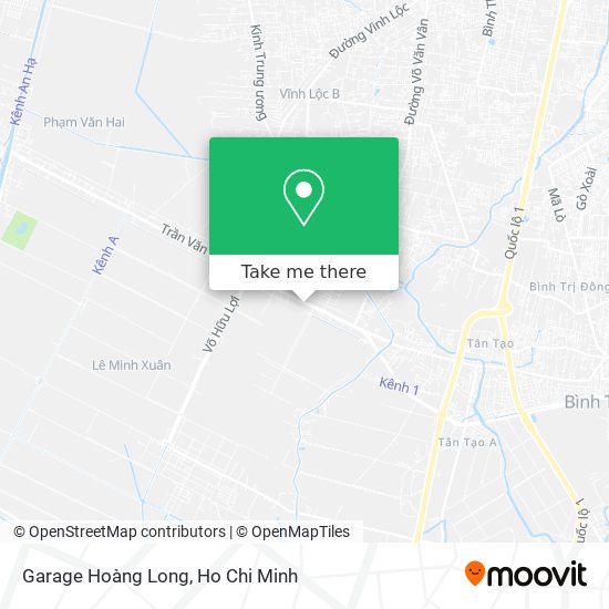 Garage Hoàng Long map