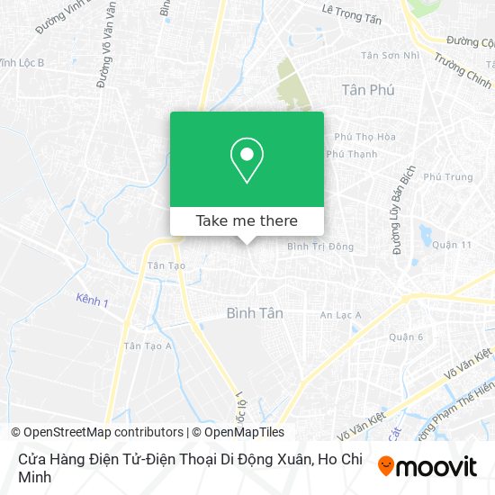 Cửa Hàng Điện Tử-Điện Thoại Di Động Xuân map