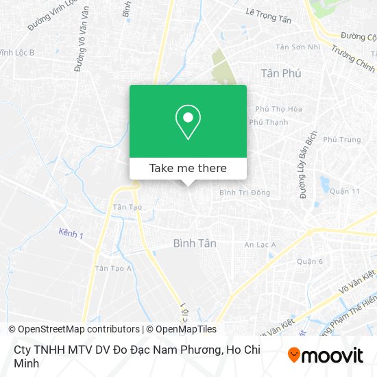 Cty TNHH MTV DV Đo Đạc Nam Phương map