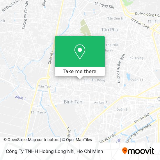 Công Ty TNHH Hoàng Long Nhi map