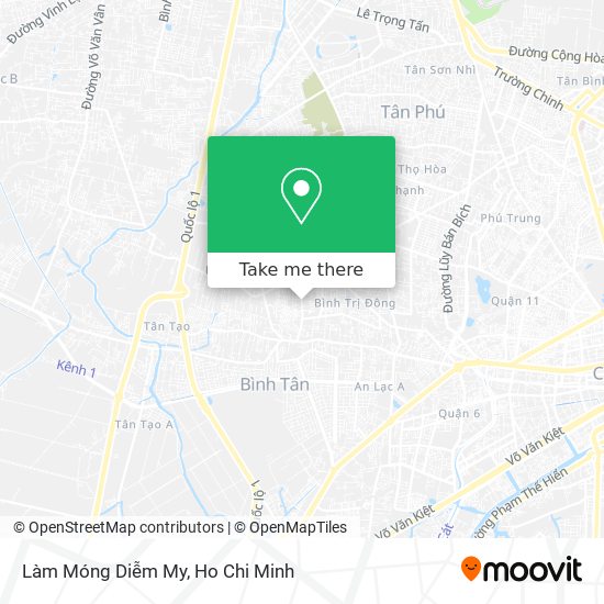 Làm Móng Diễm My map