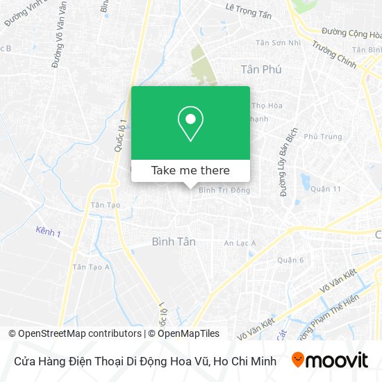 Cửa Hàng Điện Thoại Di Động Hoa Vũ map