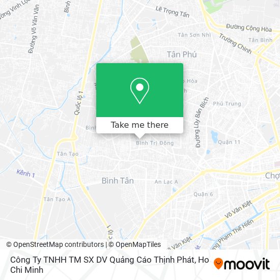 Công Ty TNHH TM SX DV Quảng Cáo Thịnh Phát map