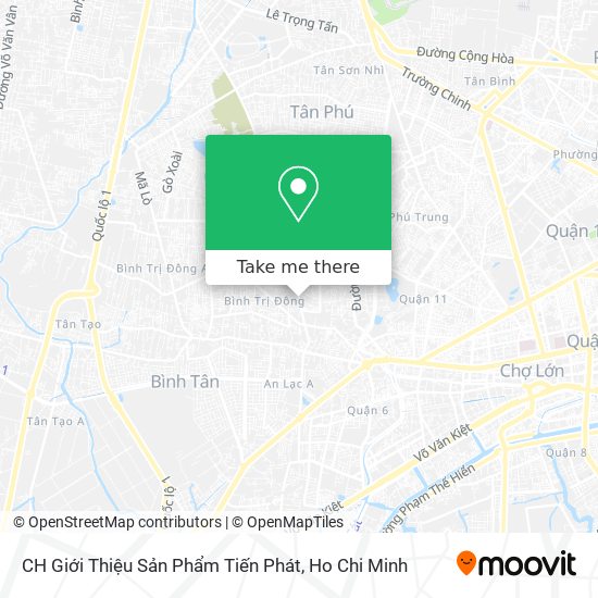 CH Giới Thiệu Sản Phẩm Tiến Phát map