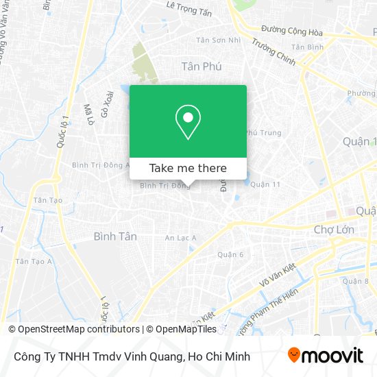 Công Ty TNHH Tmdv Vinh Quang map