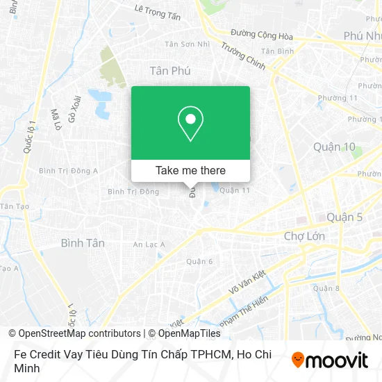 Fe Credit Vay Tiêu Dùng Tín Chấp TPHCM map