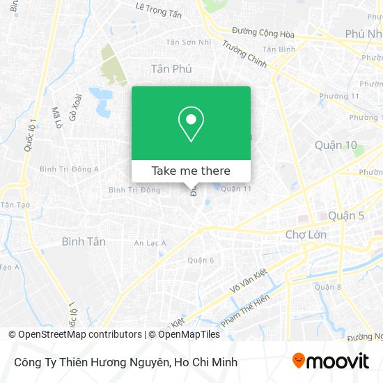 Công Ty Thiên Hương Nguyên map