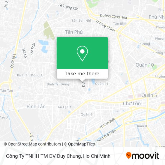 Công Ty TNHH TM DV Duy Chung map