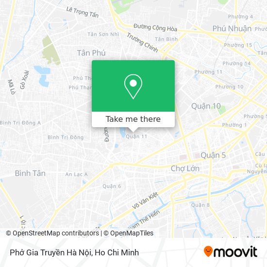 Phở Gia Truyền Hà Nội map