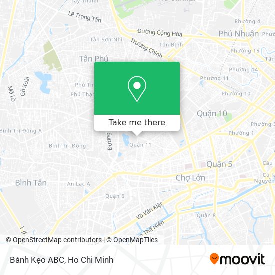 Bánh Kẹo ABC map