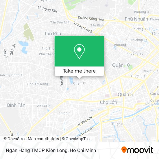 Ngân Hàng TMCP Kiên Long map