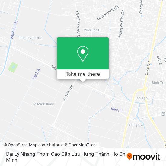 Đại Lý Nhang Thơm Cao Cấp Lưu Hưng Thành map