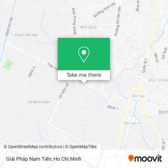 Giải Pháp Nam Tiến map