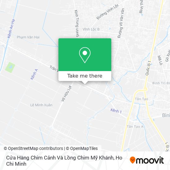 Cửa Hàng Chim Cảnh Và Lồng Chim Mỹ Khánh map