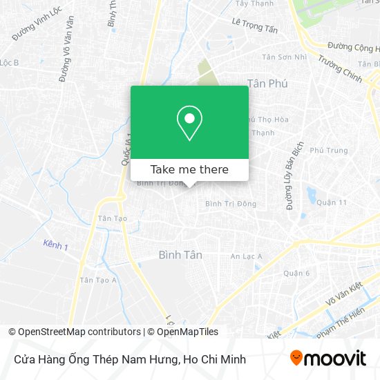 Cửa Hàng Ống Thép Nam Hưng map